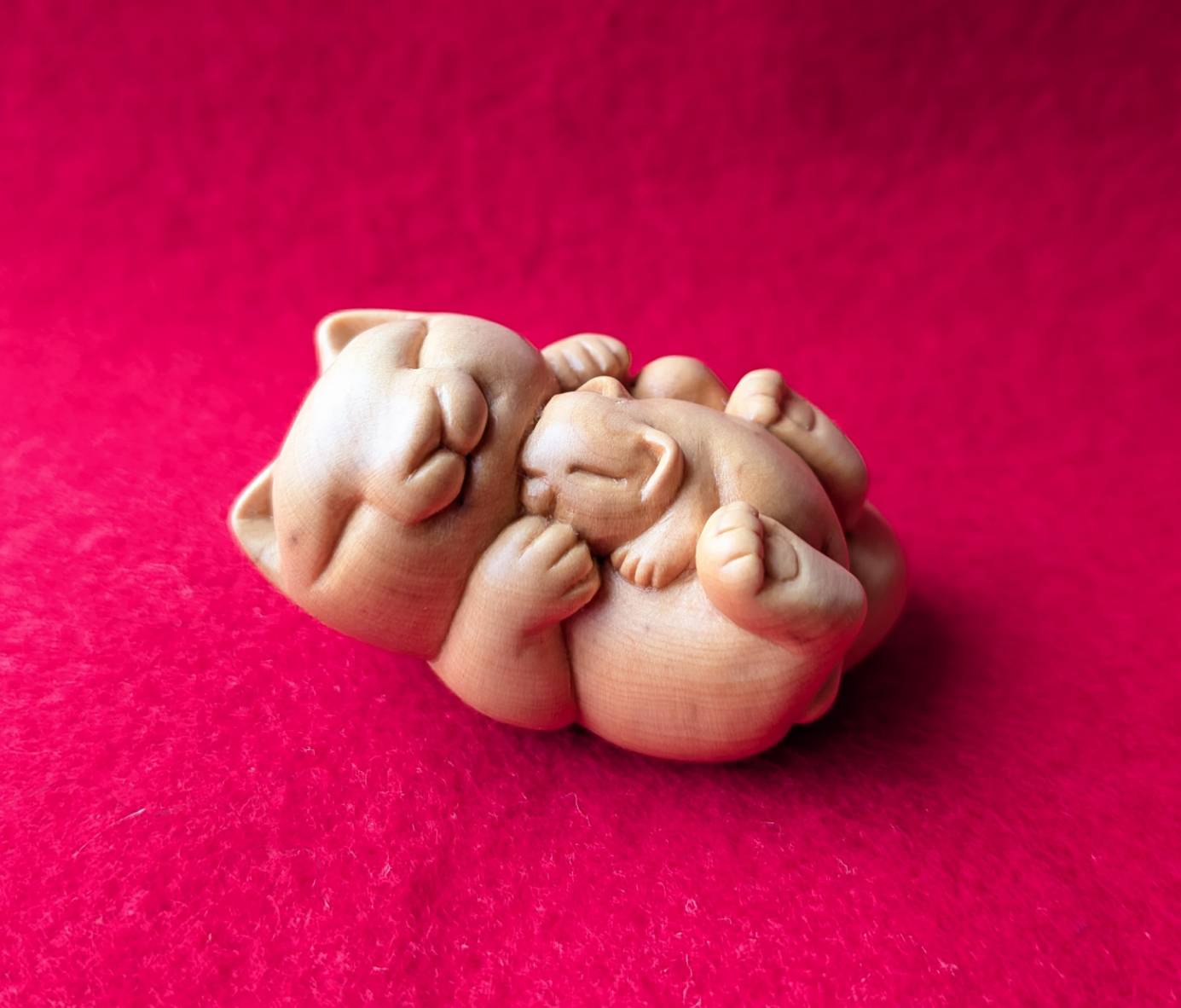 Cat netsuke/Arisa Oguro