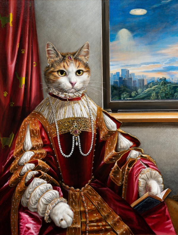 岡田昌也　個展 ー華麗なる貴族たちー