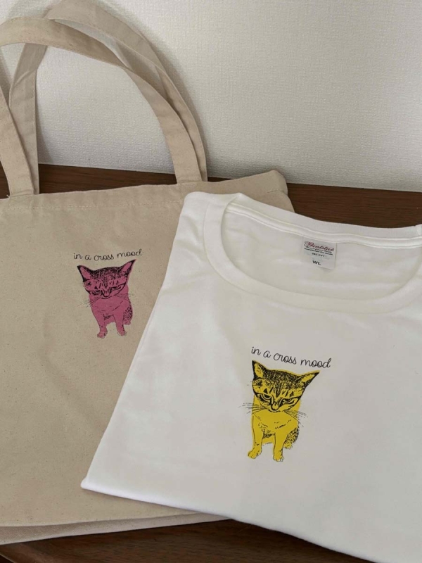 つくしちゃんTシャツ＆トートバッグ／唐津のり子